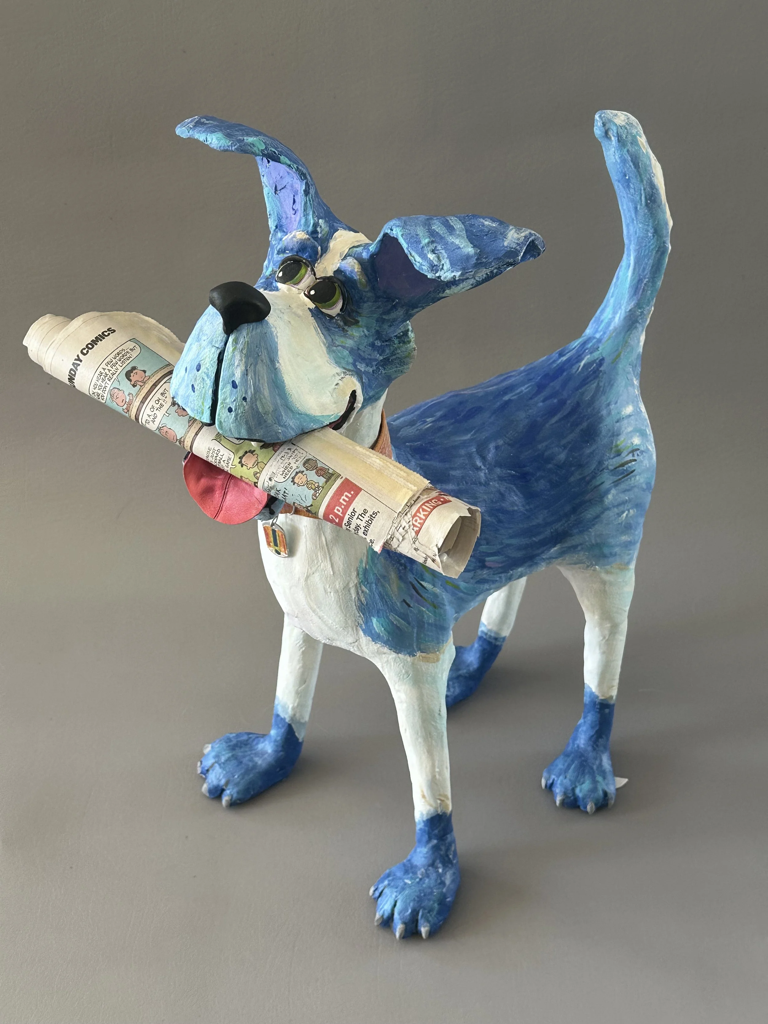 Joyce Curvin: Whimsical Paper Mache Animals — Tampa Regional Artists